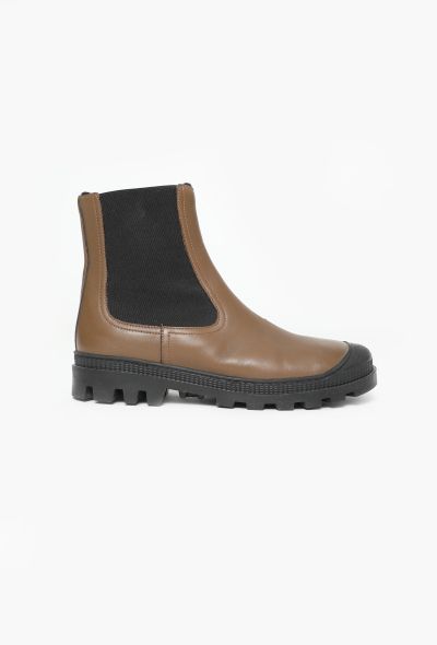 Loewe F/W 2021 Rubber Capped Chelsea Boots - 1