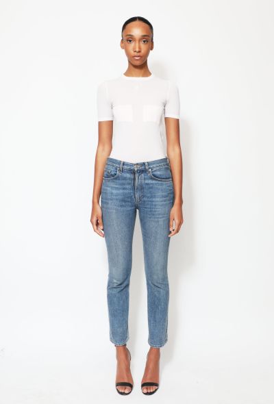 Courrèges Vintage Jersey Emblem T-Shirt - 2