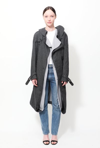 Junya Watanabe 2007 Belted Shirt-Trench Coat - 1