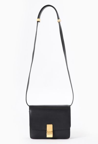 Céline Black Mini Classic Box Bag - 1