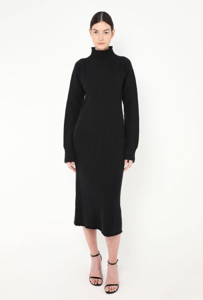 Céline Classic Turtleneck Knit Dress - 2