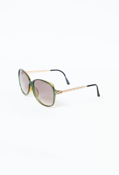 Christian Dior Vintage Chainloop Frame Sunglasses - 2
