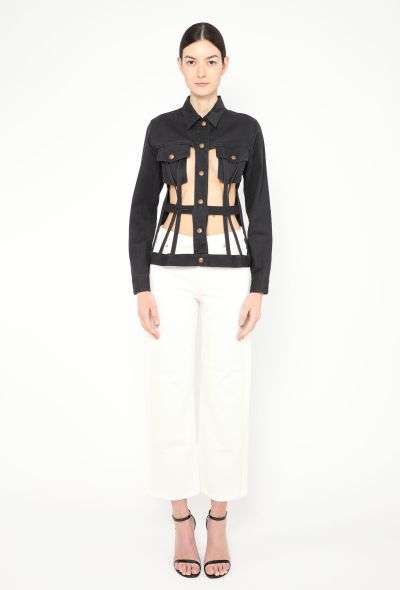 Jean Paul Gaultier Vintage Corset Cage Jacket - 2
