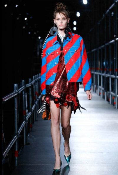 Miu Miu Resort 2016 Graphic Denim Jacket - 2