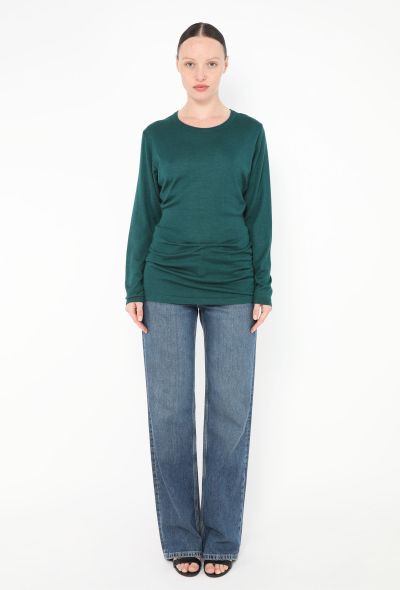 Alaïa Vintage Ribbed Trim Tunic - 2