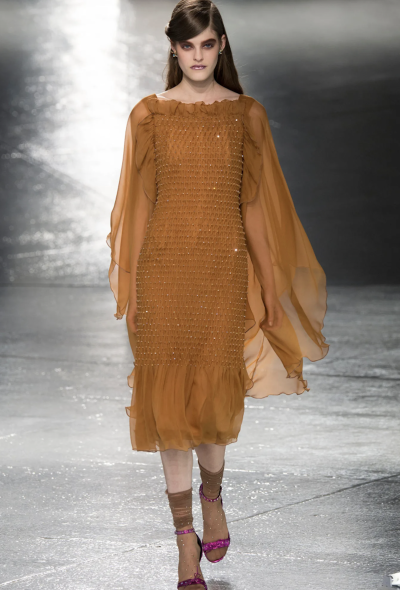 Rodarte F/W 2014 Embellished Silk Dress - 2