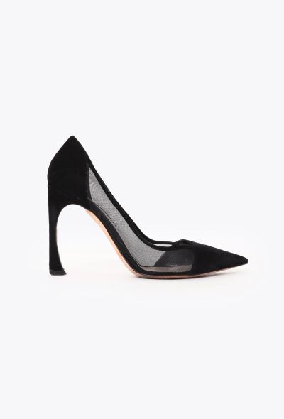 Dior 2013 Suede Mesh Songe Pumps - 1