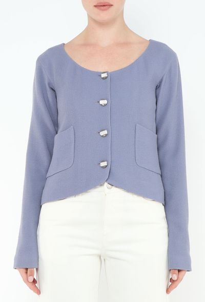 Chanel Resort 2012 Scoop-Neck Jacket - 1