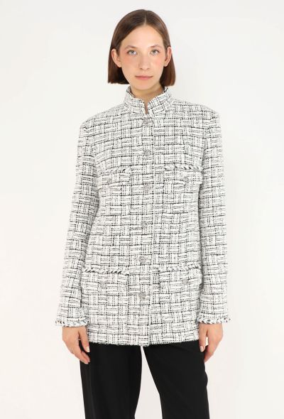 Chanel Sequin Tweed 'CC' Jacket, 2023 - 1