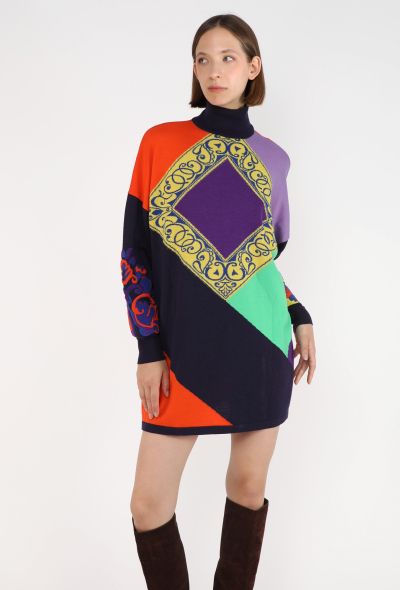 Gianni Versace Baroque Intarsia Sweater, 1989 - 1
