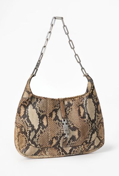Gucci Jackie Medium Python Shoulder Bag, 2000 - 2
