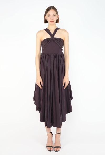 Romeo Gigli Asymmetrical Halter Dress, 1996 - 1