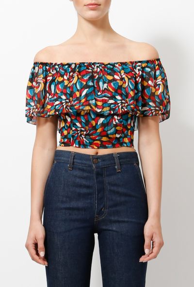 ReSee Atelier Talitha Crop Top in Fauve - 1