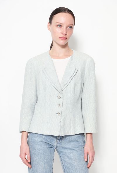Chanel Bicolor Cropped Jacket - 1