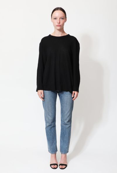 The Row Classic Cashmere & Silk Jumper - 2