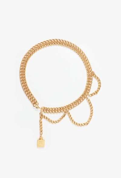 Chanel ICONIC Vintage Perfume Chainlink Belt - 1