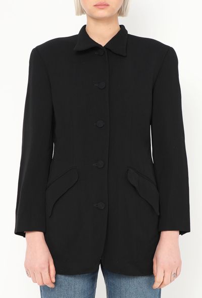 Romeo Gigli '90s Tailored Twill Blazer - 1