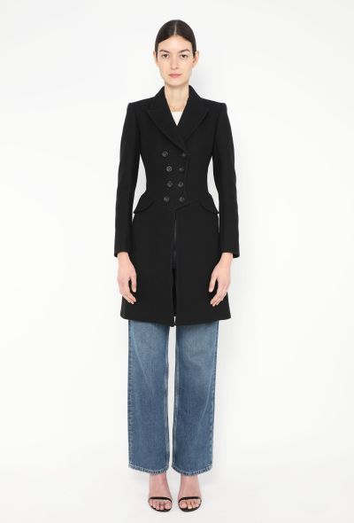 Alaïa F/W 2010 Pleated Hourglass Coat - 1