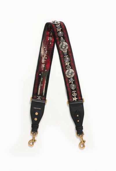 Dior F/W 2018 Printed Bag Strap - 1