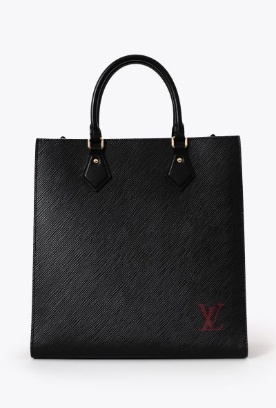 Louis Vuitton Black Epi Sac Plat - 1
