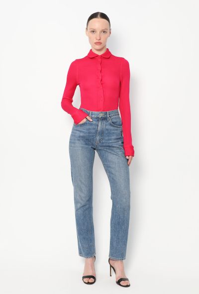 Bottega Veneta 2019 Bodycon Knit Top - 2