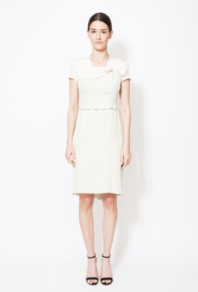 Prada Resort 2008 Draped Bow Crêpe Dress - 1