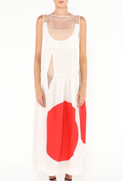 Comme des Garçons 2006 Crêpe Sunrise Dress - 2