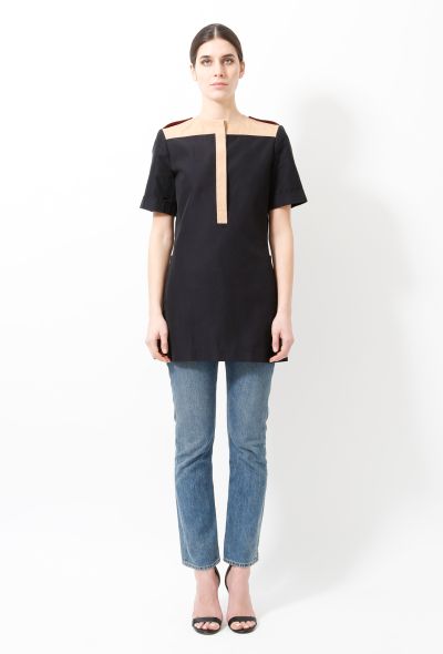 Céline Colorblock Cotton Tunic - 2