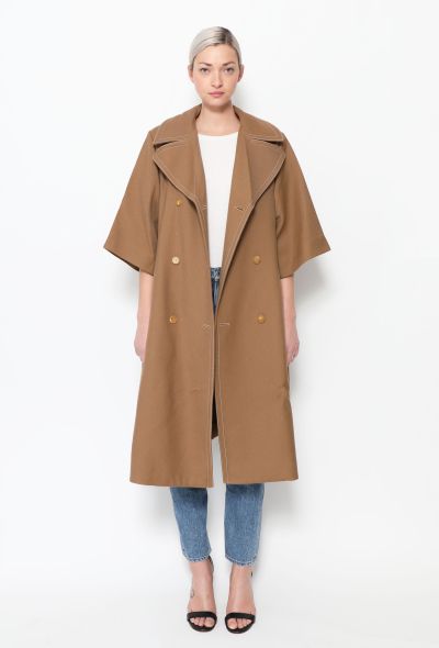 Chloé CAMPAIGN F/W 2019 Twill Overcoat - 2