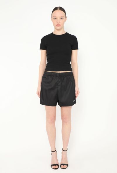 Prada 2019 Re-Nylon Logo Shorts - 2