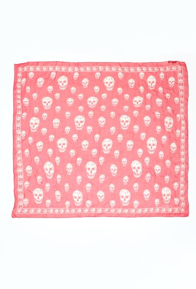 Alexander McQueen Signature Skull Scarf - 1