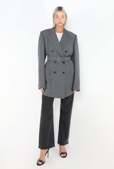 Prada 2018 Oversized Belted Blazer - 1