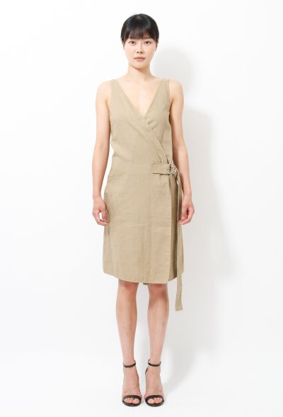 Céline Resort 2014 Linen Belted Dress - 1