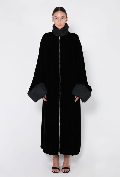 Jean Paul Gaultier Velvet Zip Gown, F/W 1999 - 1