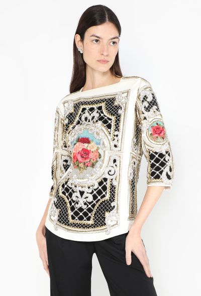 Balmain EXQUISITE F/W 2012 Adorned Leather Top - 1
