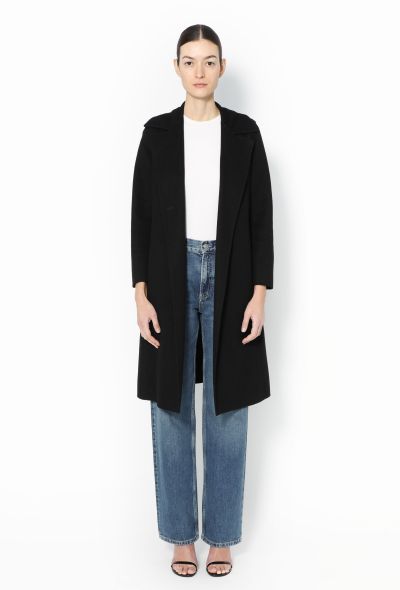 Saint Laurent 2017 Belted Wool Coat - 2