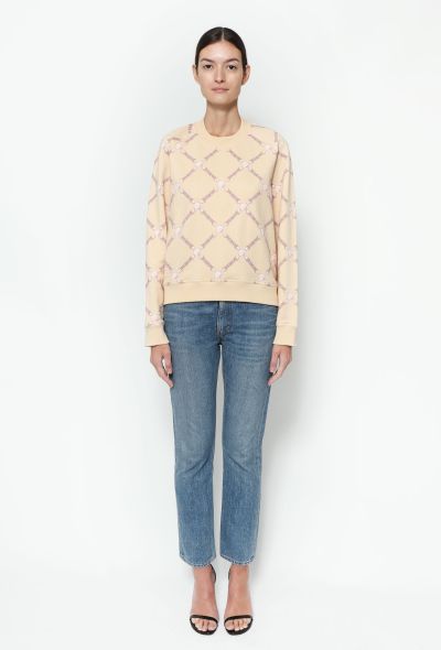 Hermès 2022 'Grand Tralala' Printed Sweater Light beige - 2