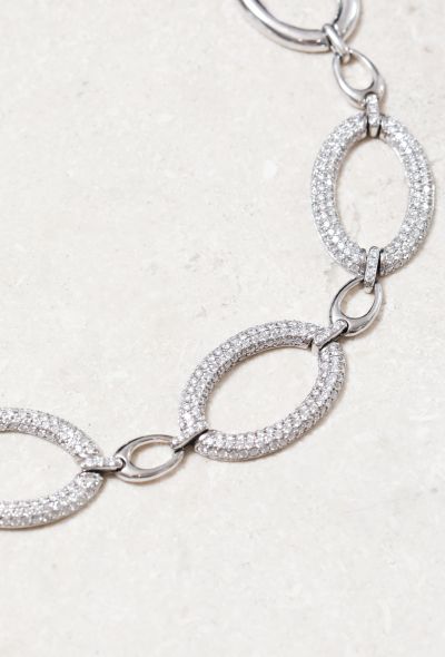 Vintage Fine Jewelry Victoria Casal 18k Gold & Diamond Choker - 2