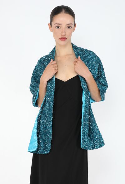Rodarte Sequin Silk Shawl, F/W 2014 - 1