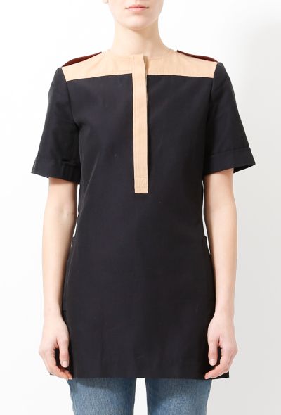 Céline Colorblock Cotton Tunic - 1