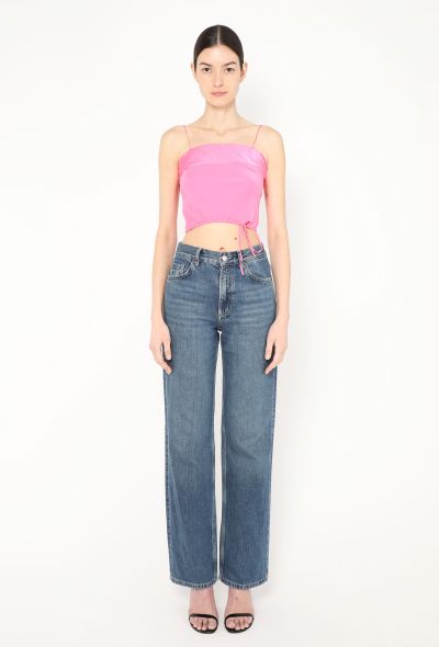 Chloé Late '90s Cropped Silk Camisole - 2