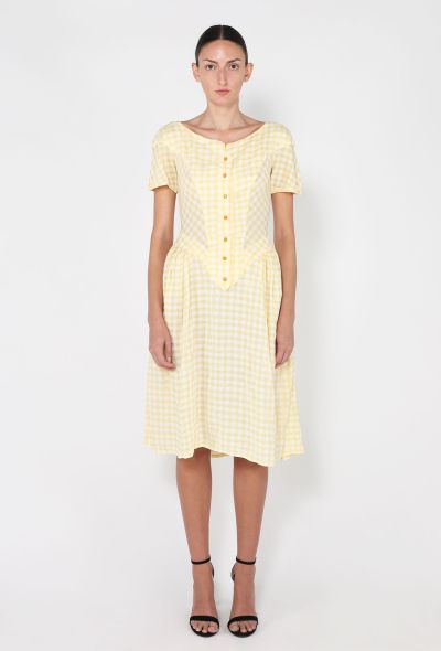 Vivienne Westwood Gingham Drop-Waist Dress, 1996 - 2