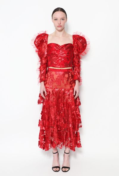 Rodarte S/S 2017 Sequin Sweetheart Ensemble - 1