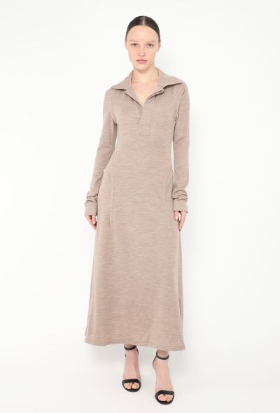 Bottega Veneta 2021 Heathered Maxi Dress - 1
