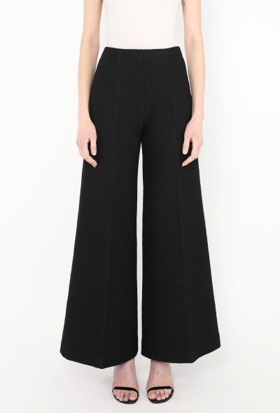 Alaïa 2016 Flared Textured Pants - 2