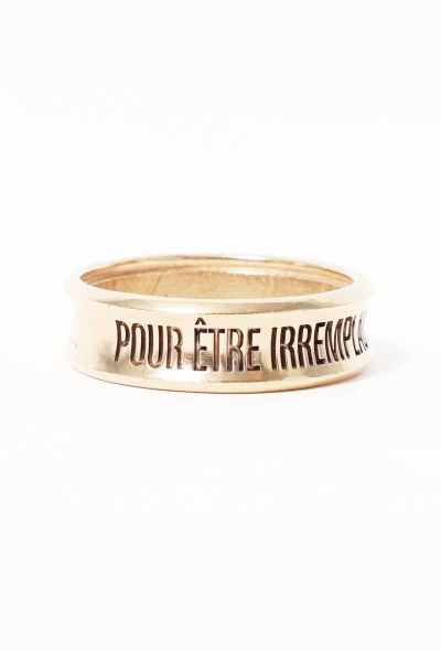 Chanel Iconic S/S 2007 Engraved Bangle - 1