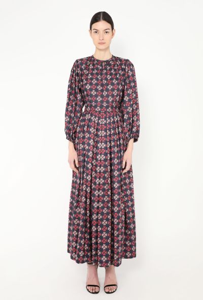 Saint Laurent S/S 1978 Heart Print Skirt Ensemble - 1