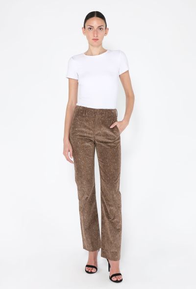 Loro Piana Corduroy Jorge Trousers, 2024 - 2