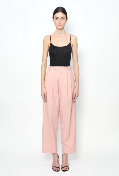 Céline 2018 Pleated Crêpe Trousers - 1