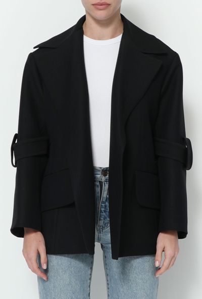 Céline Resort 2015 Cinched Crêpe Jacket - 1